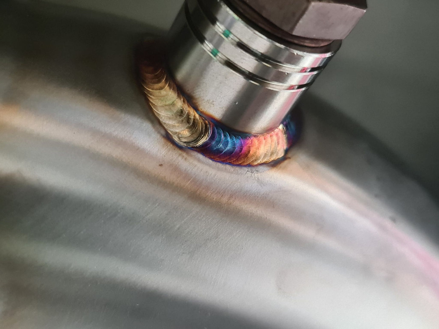 Oxygen Sensor bungs - Weld on (Stainless Steel) - Style No.2