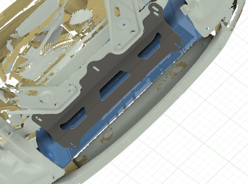 Nissan R34 GTT Intercooler Brackets