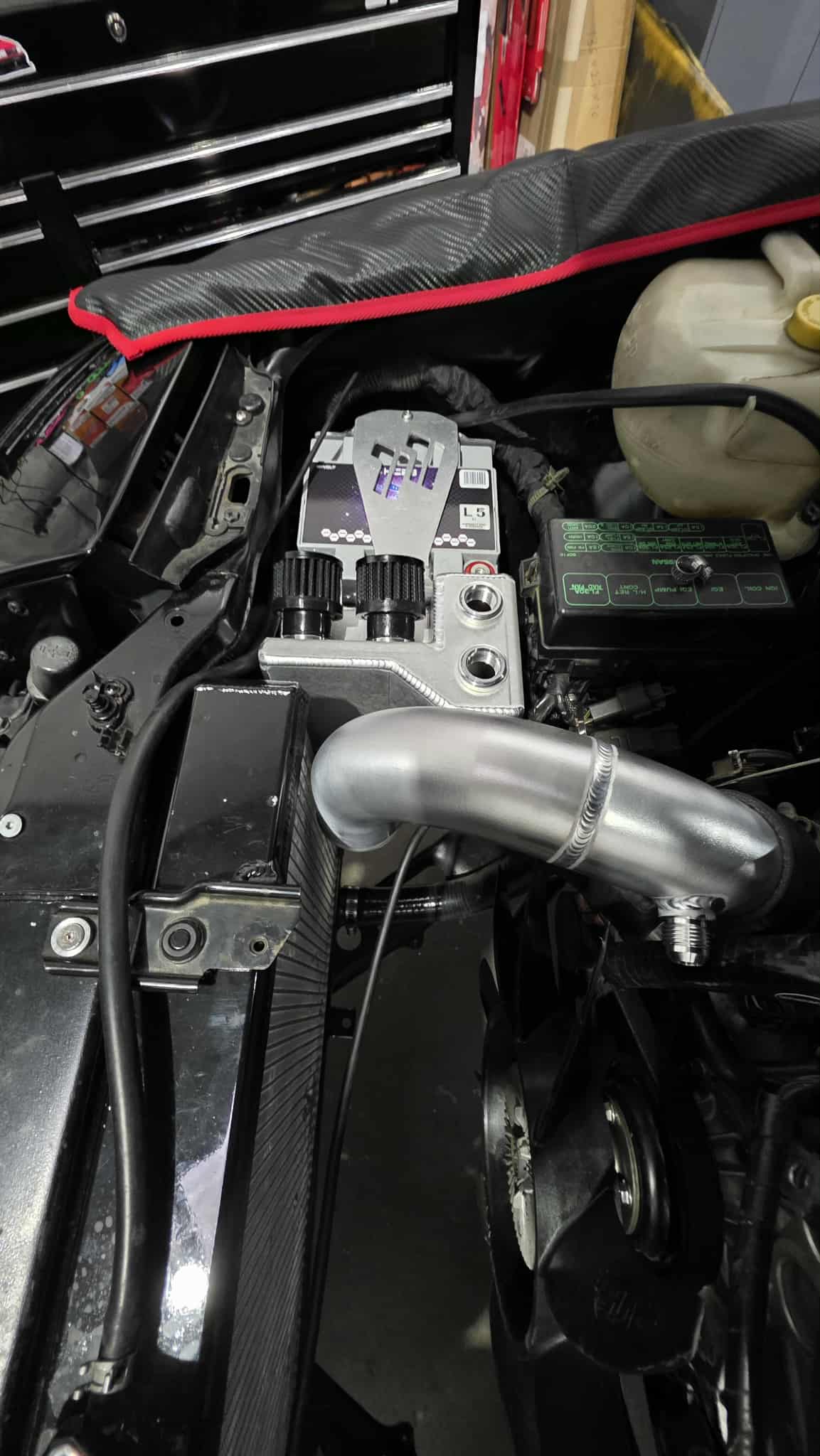 Nissan 180sx Catch Can/Battery box