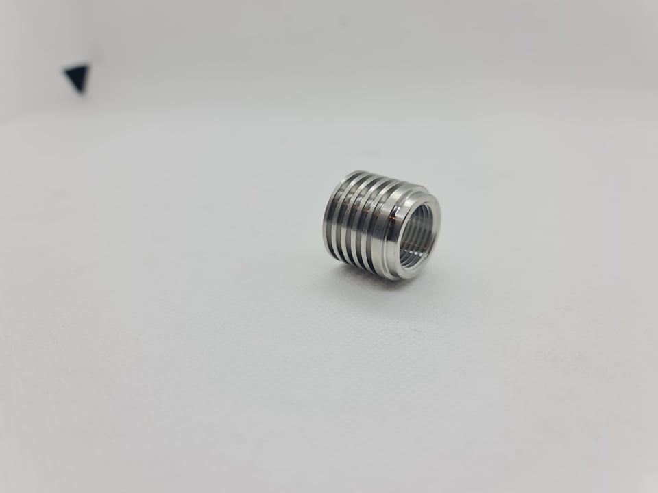 O2 Sensor Bung Parts Oxygen Sensor bungs - Weld on (Stainless Steel) - Style No.1 - FastFab